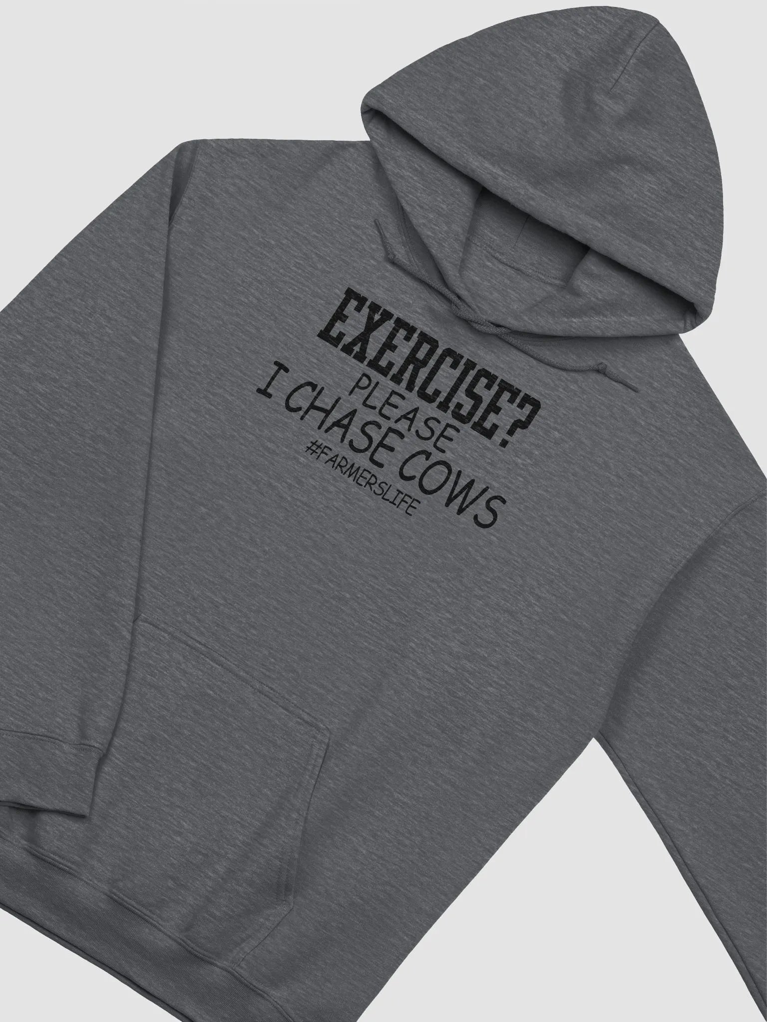 I chase cows - hoodie product image (13)