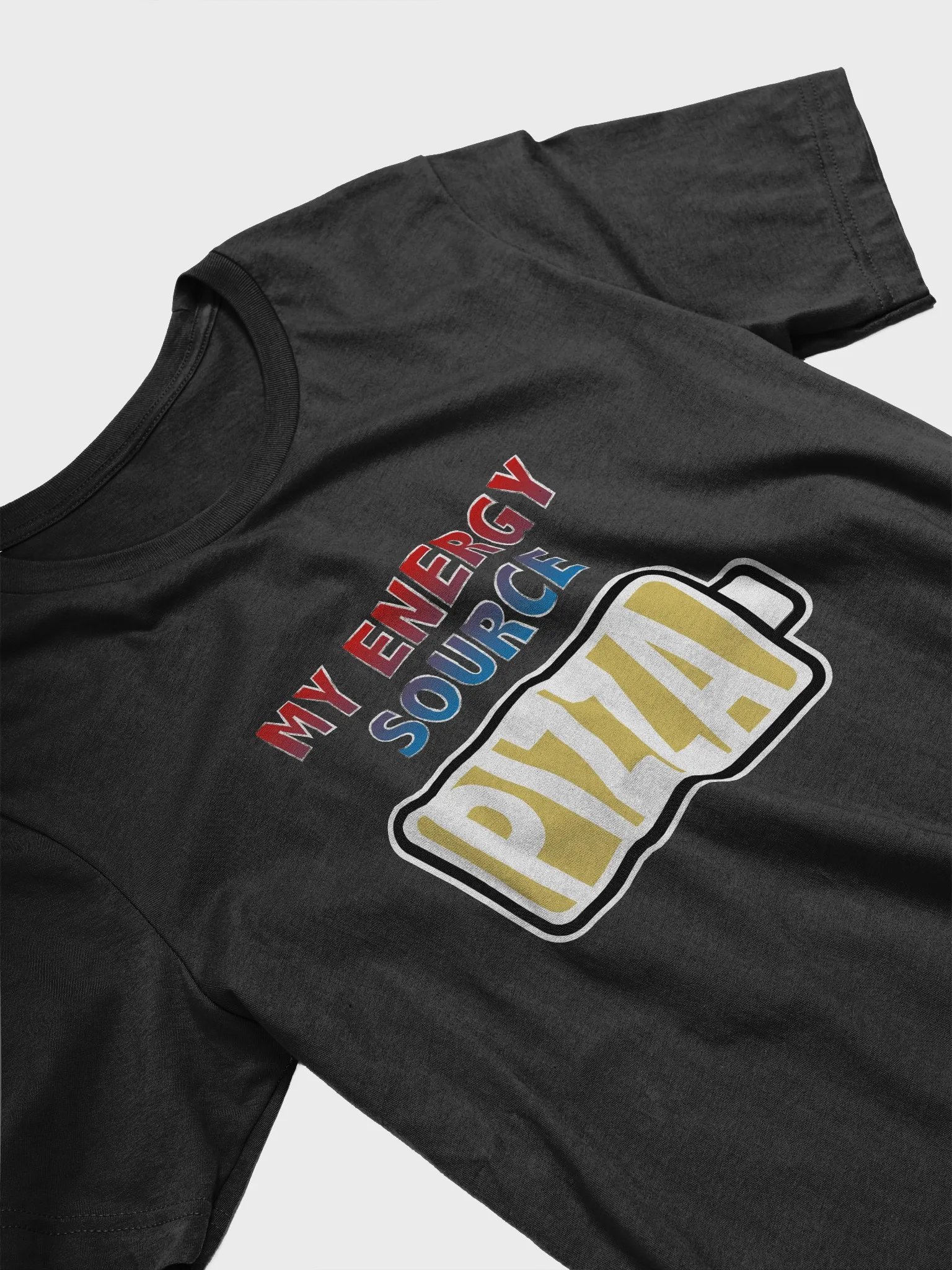 Pizza is My Energy Source T-Shirt product image (3)