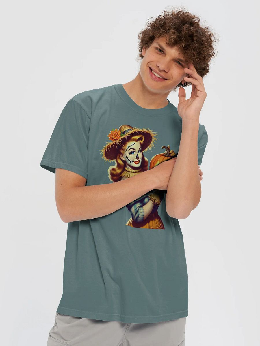 Harvest Scarecrow Halloween Comfort Colors T-Shirt product image (5)