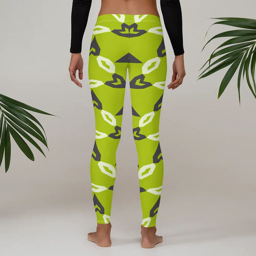 Geometric Symmetry All-Over Leggings product image (4)