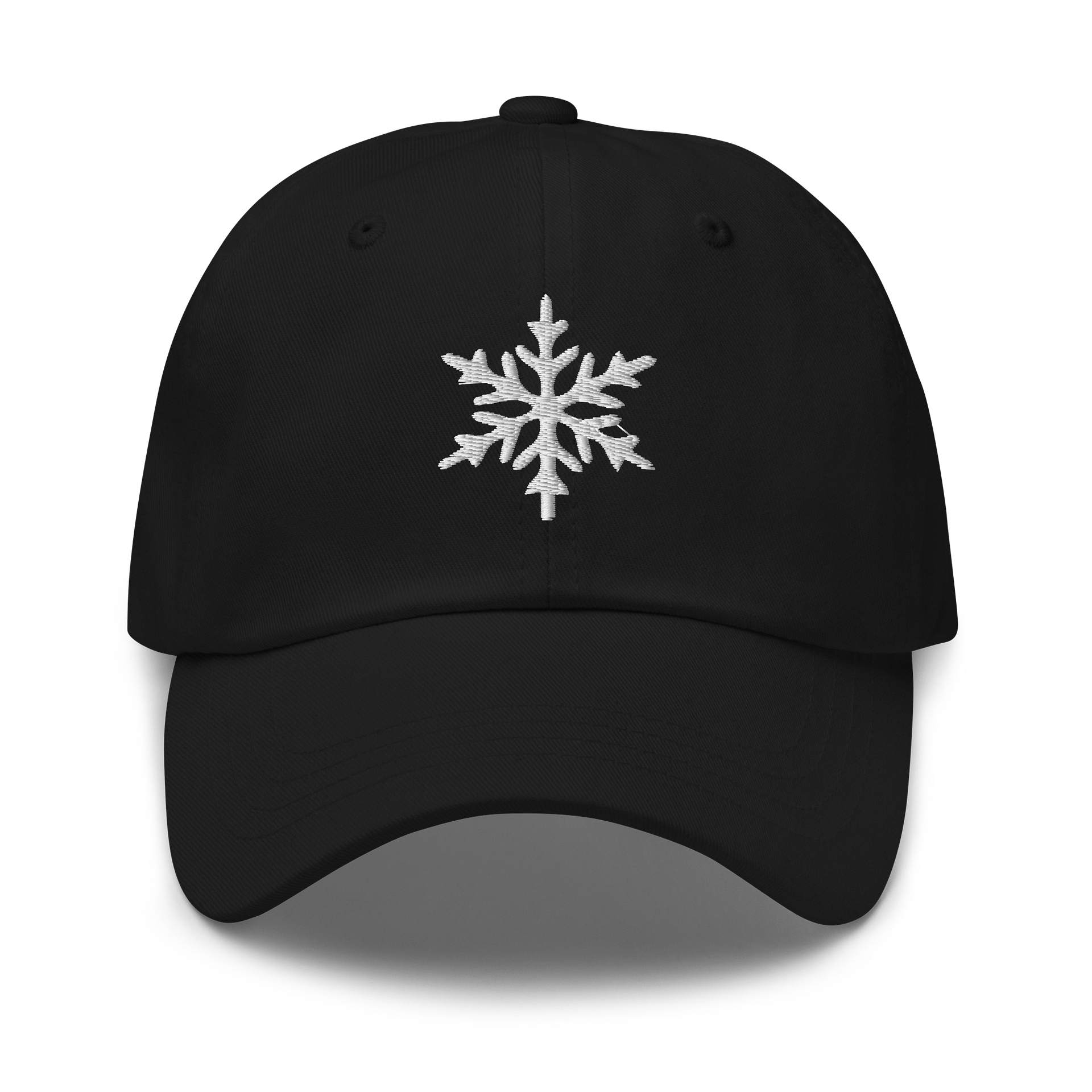 Snowflake Monochrome Dad Hat, Perfect for Holidays and Winter product image (1)