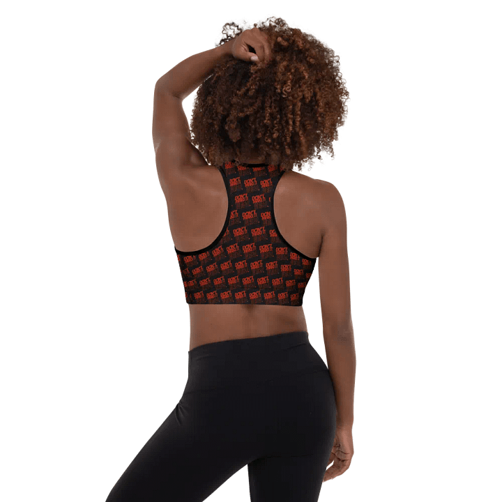 Weird Diagonal All-Over Print Sports Bra product image (1)