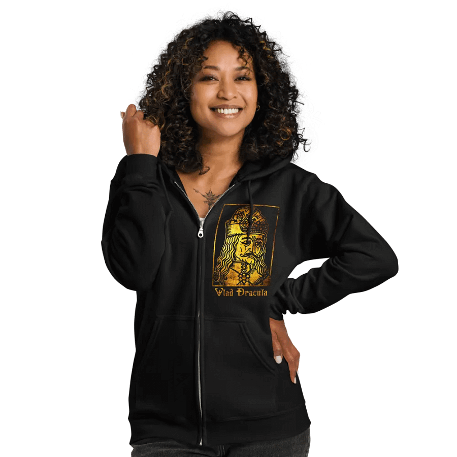 Vlad Tepes Zip Hoodie product image (5)