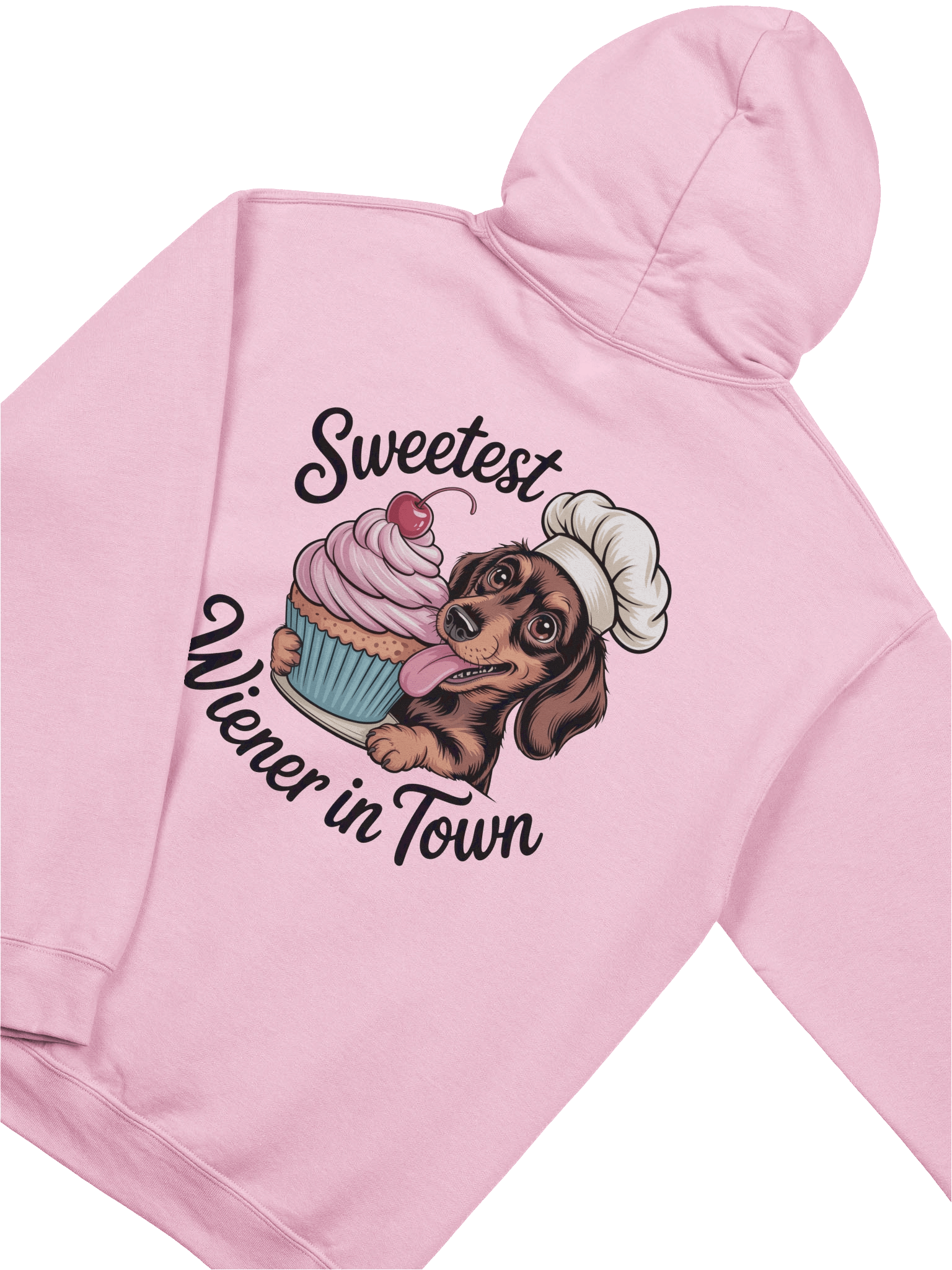Sweetest Wiener in Town Hoodie – Funny Baking Dachshund Gift for Dog Lovers product image (7)
