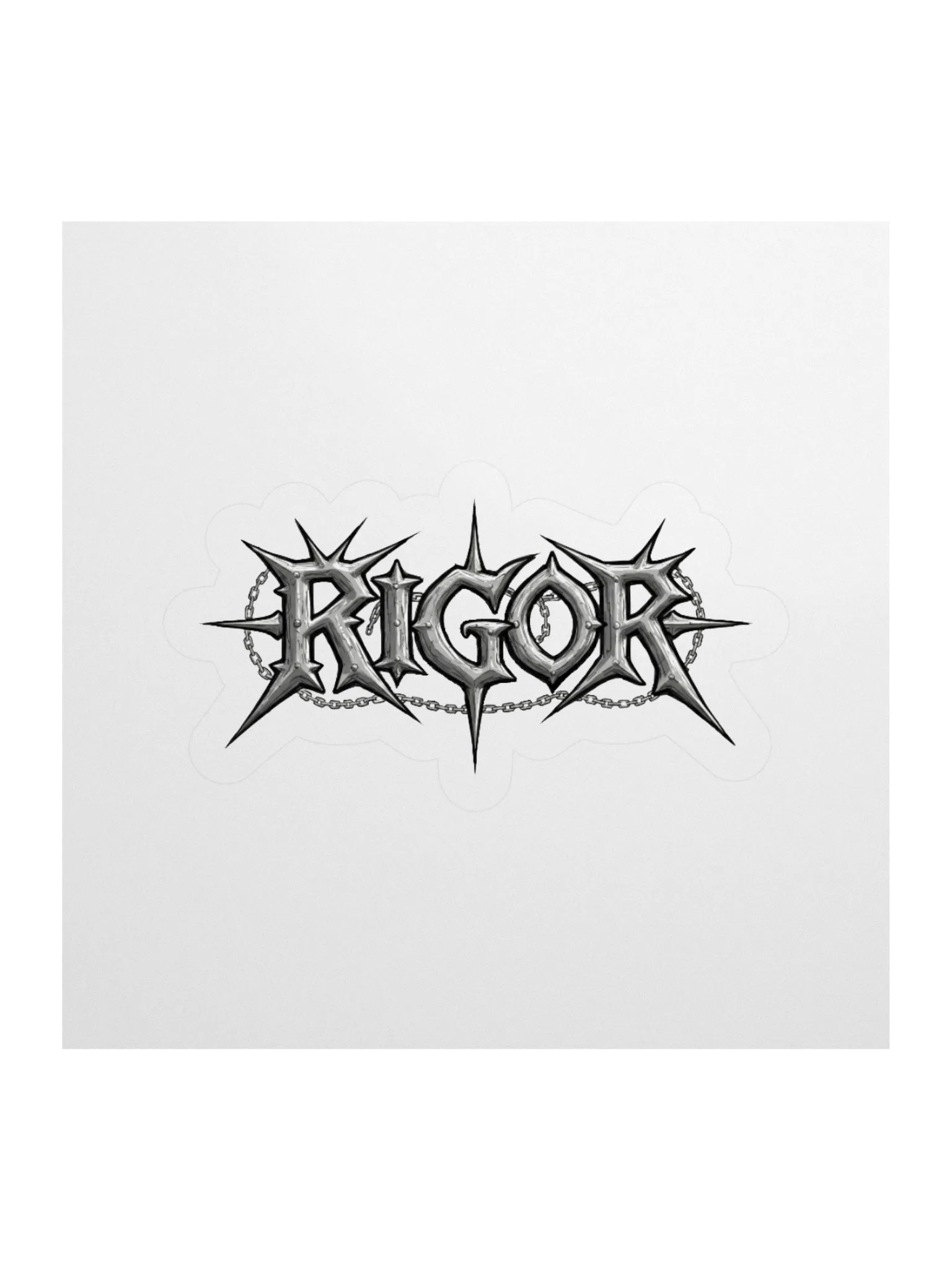 RIGOR Starburst Kiss Cut Stickers product image (1)