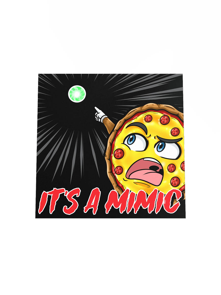 SpookyTimePizza - "It's a Mimic!" Poster product image (7)