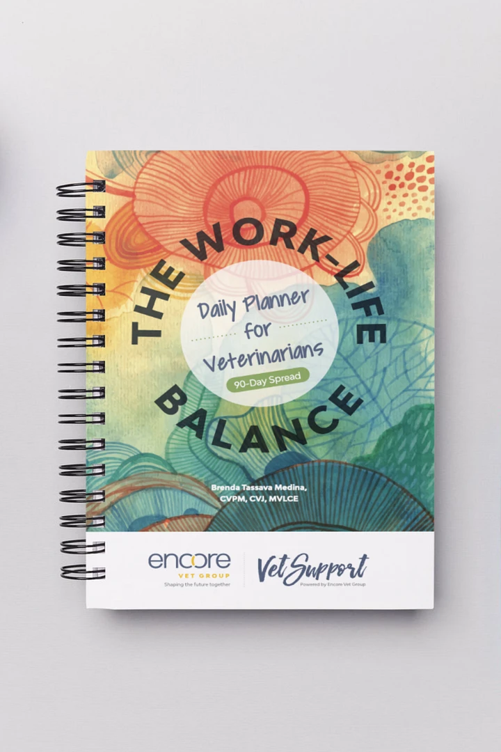 The Work-Life Balance Daily Planner for Veterinarians product image (1)