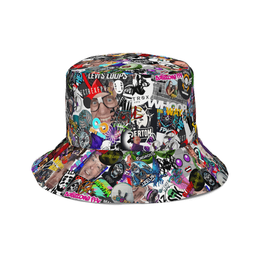 90%er Sticker Bomb Bucket product image (5)