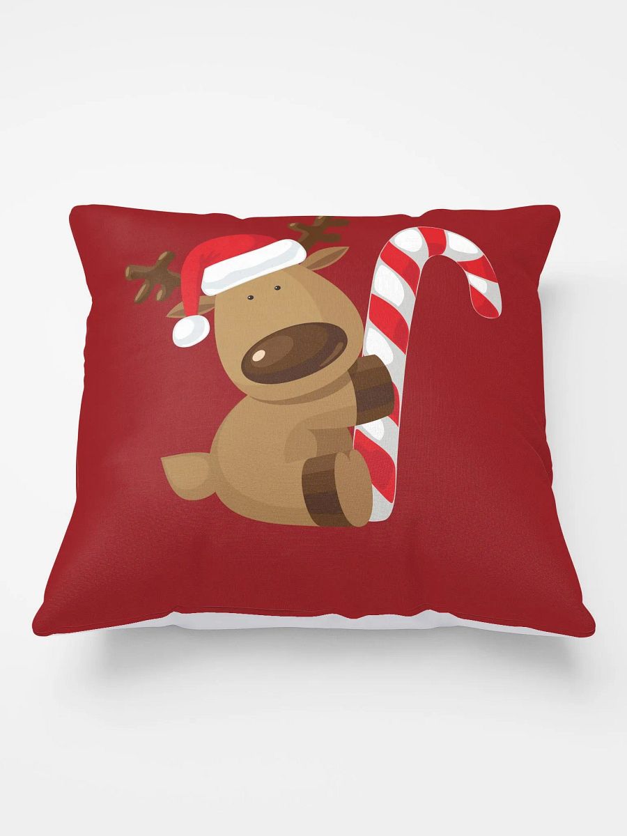 Festive Reindeer All-Over Print Pillow product image (3)