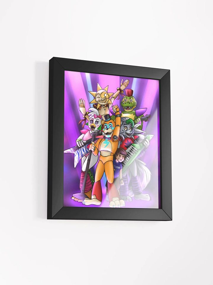 FNAF:SB "Let's Rock!" Framed Print product image (2)