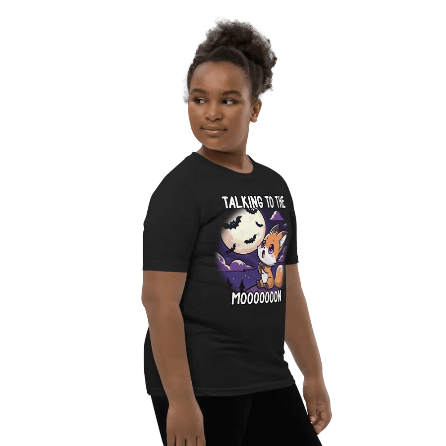 Moonlit Fox Youth T-Shirt product image (12)