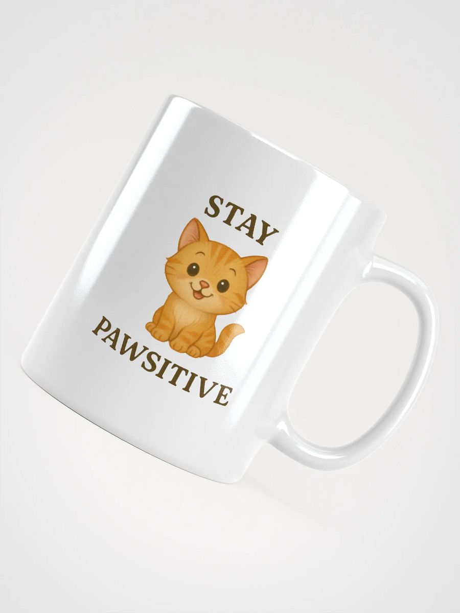 Pawsitivi-tea: White Glossy Mug product image (11)