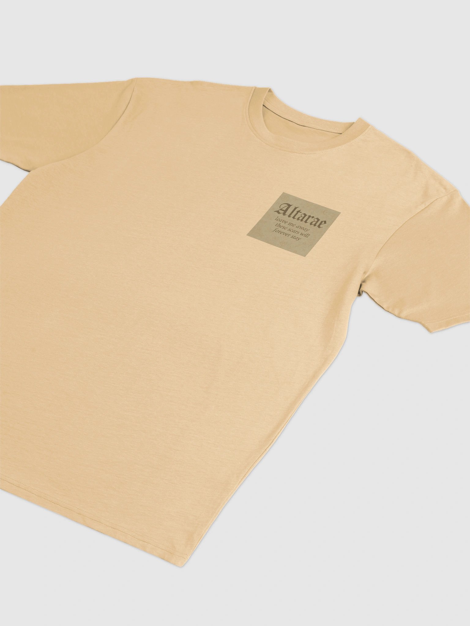Altarae “Forever Stay” Pocket Tee – Sand Ritual Edition product image (5)