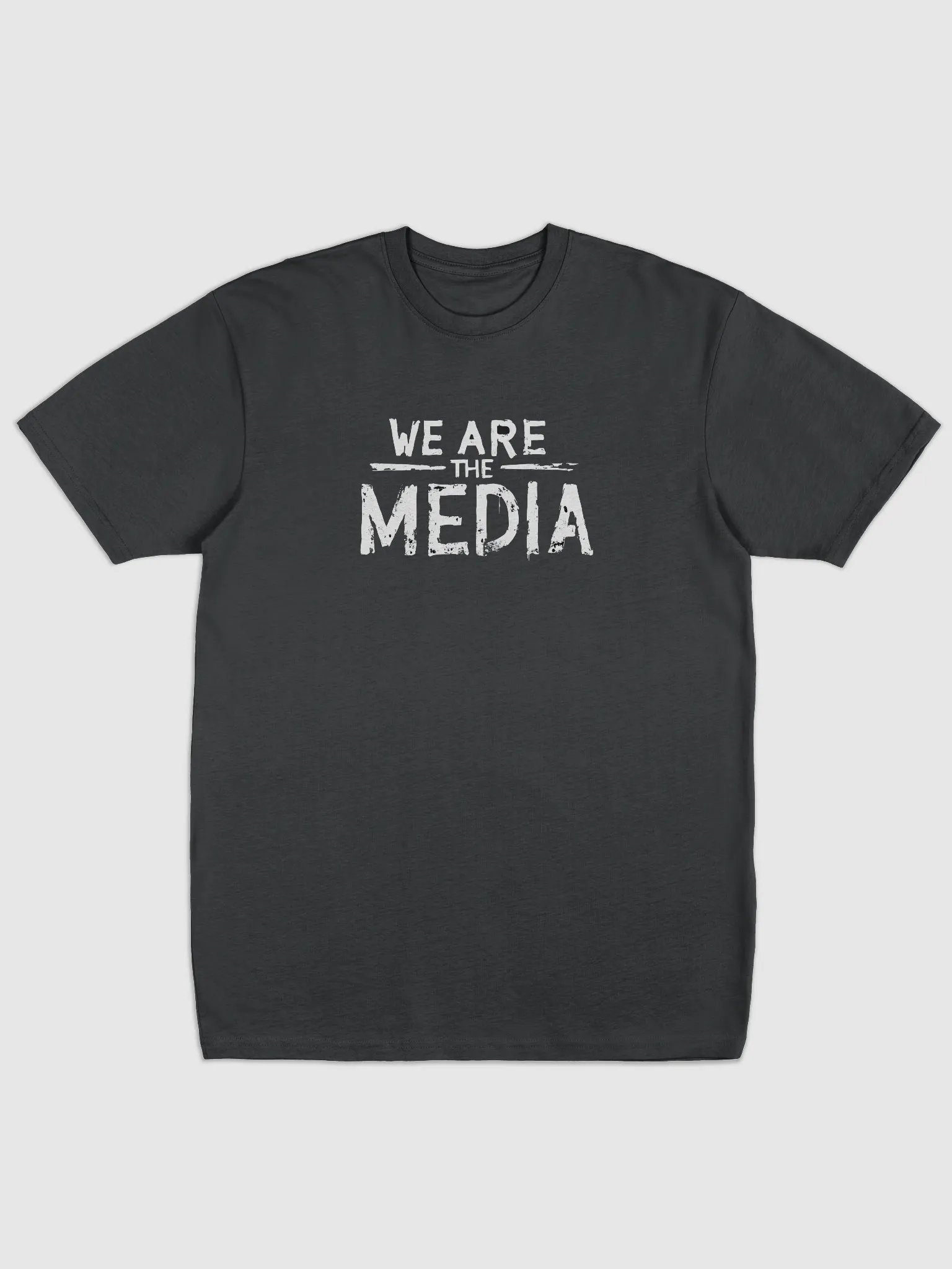 WE ARE THE MEDIA - Manifesto Distressed Tee product image (1)