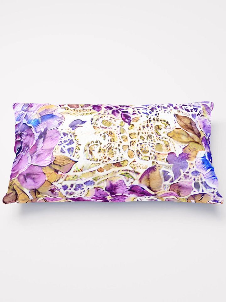 Regal Amethyst Bloom Pillow product image (1)