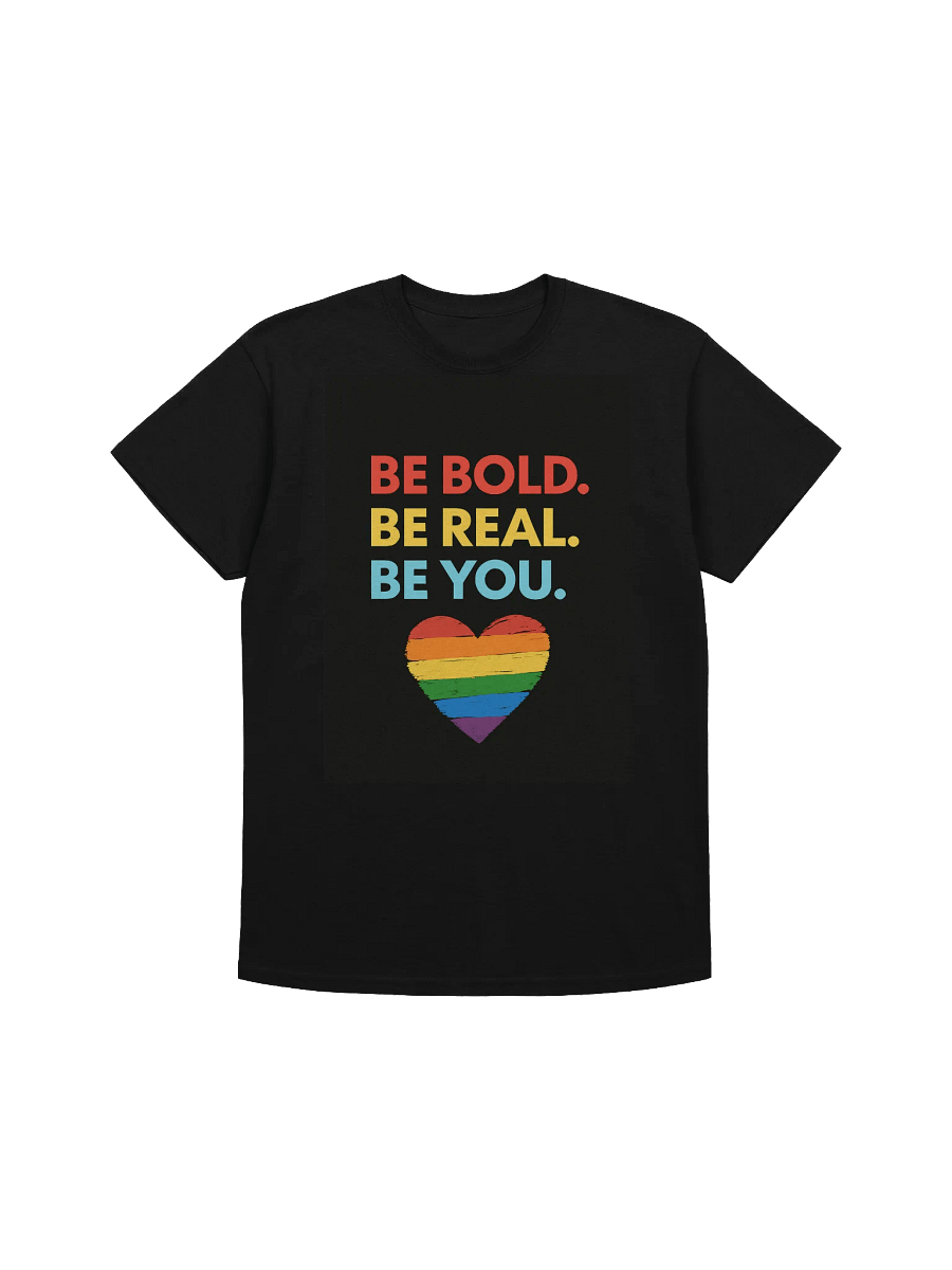 Be You – LGBTQ+ Rainbow Heart Pride Shirt product image (1)