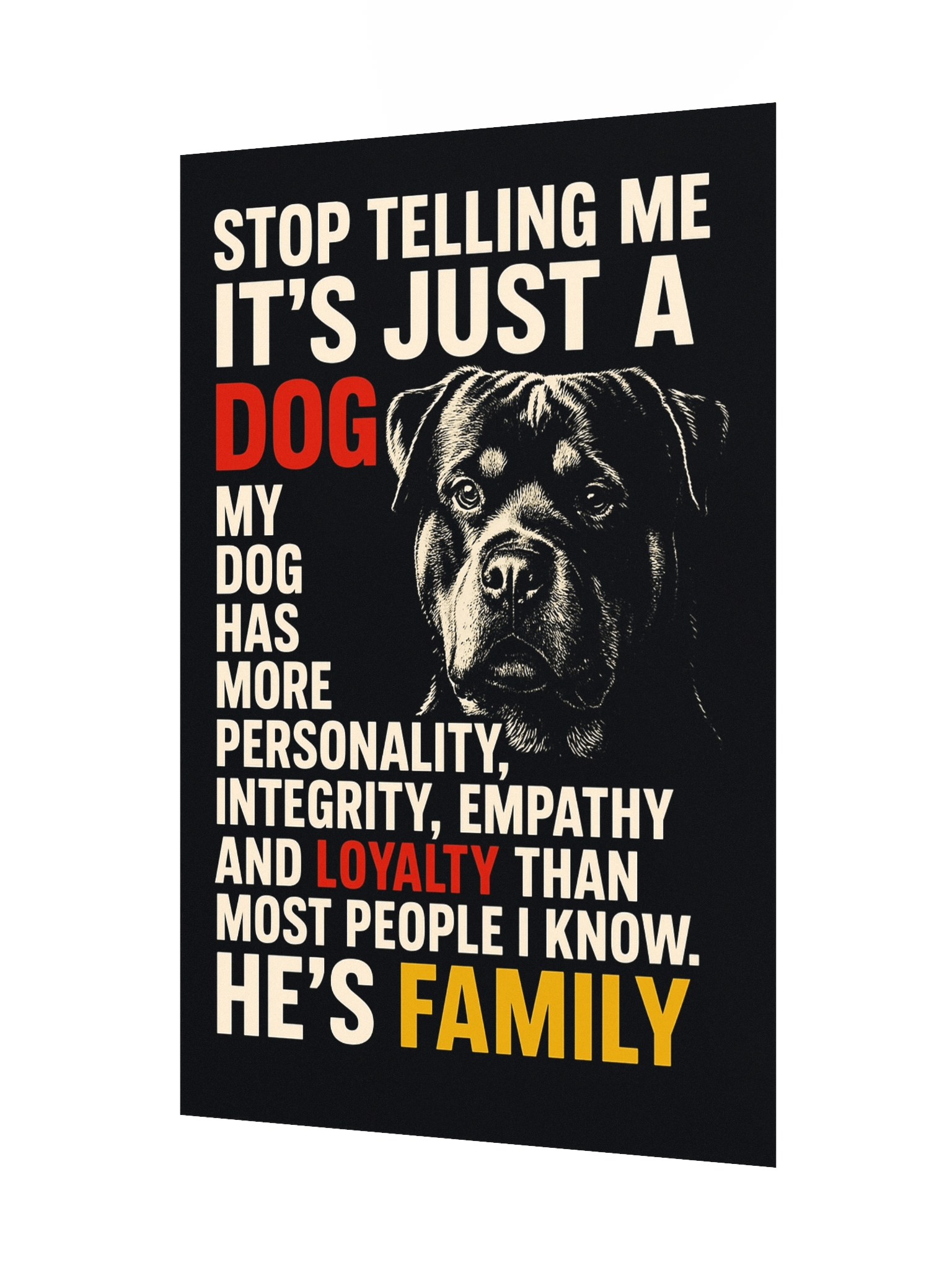 Family Rottweiler Poster product image (8)