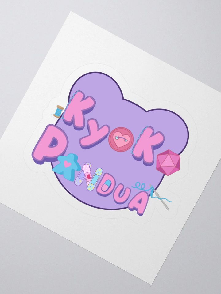 Kyoko Pandua Logo Sticker product image (3)