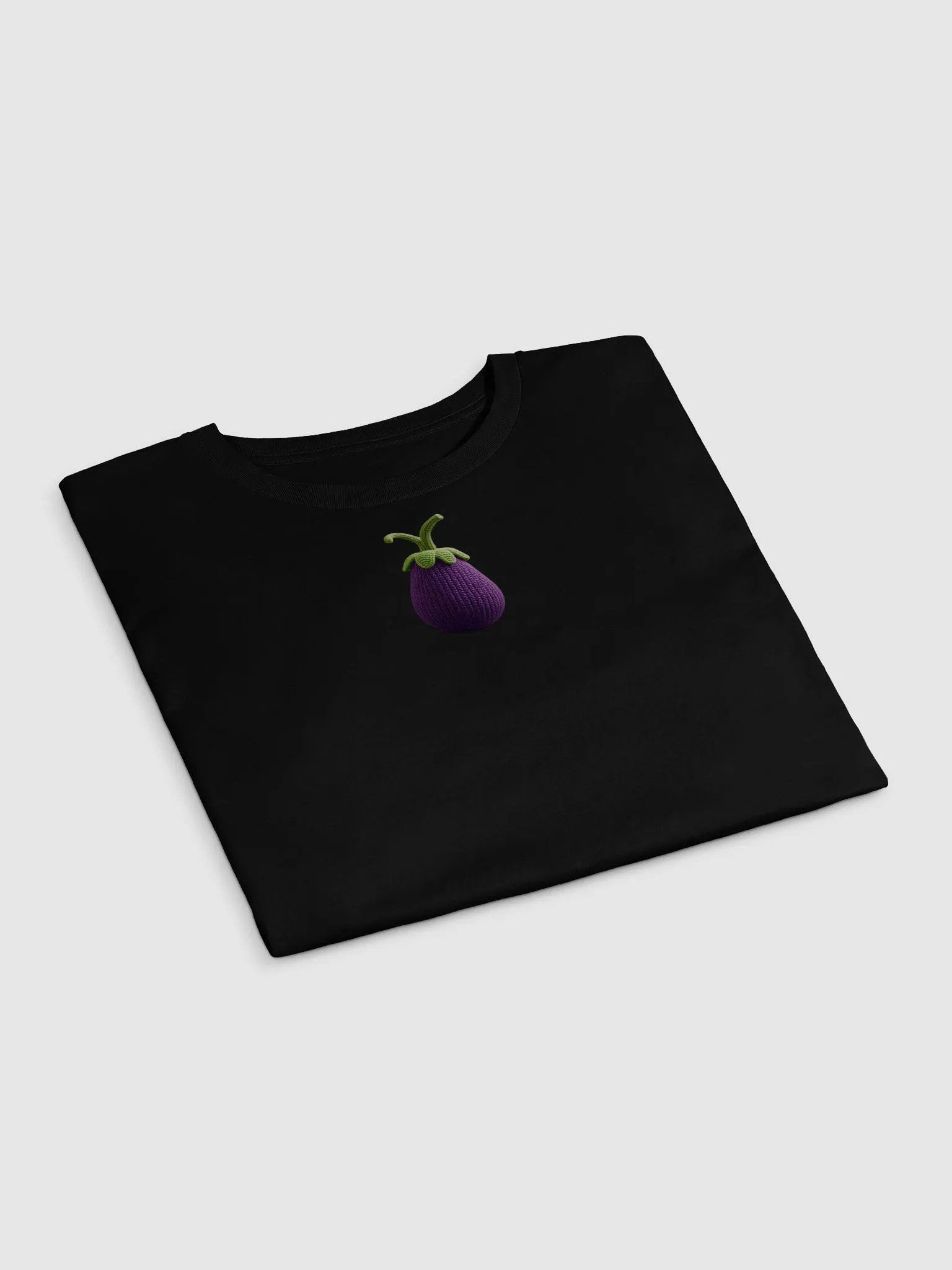 CozyAvocado Women's Premium Egg Plant Crop Top #1 product image (3)