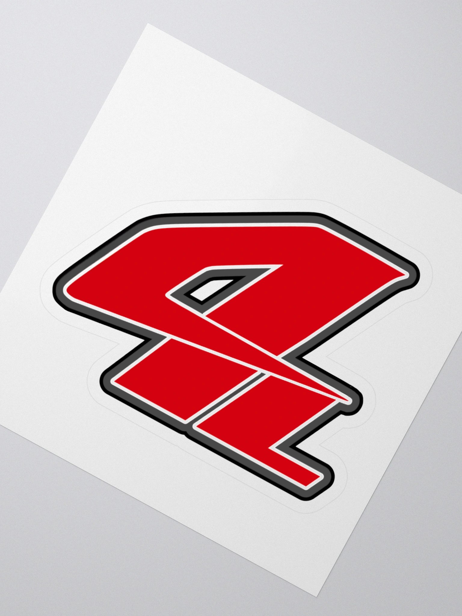 4L Red and Black Sticker product image (2)