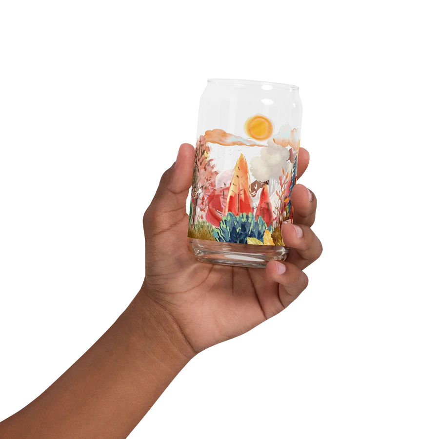 Camping Bear Glass Can product image (19)