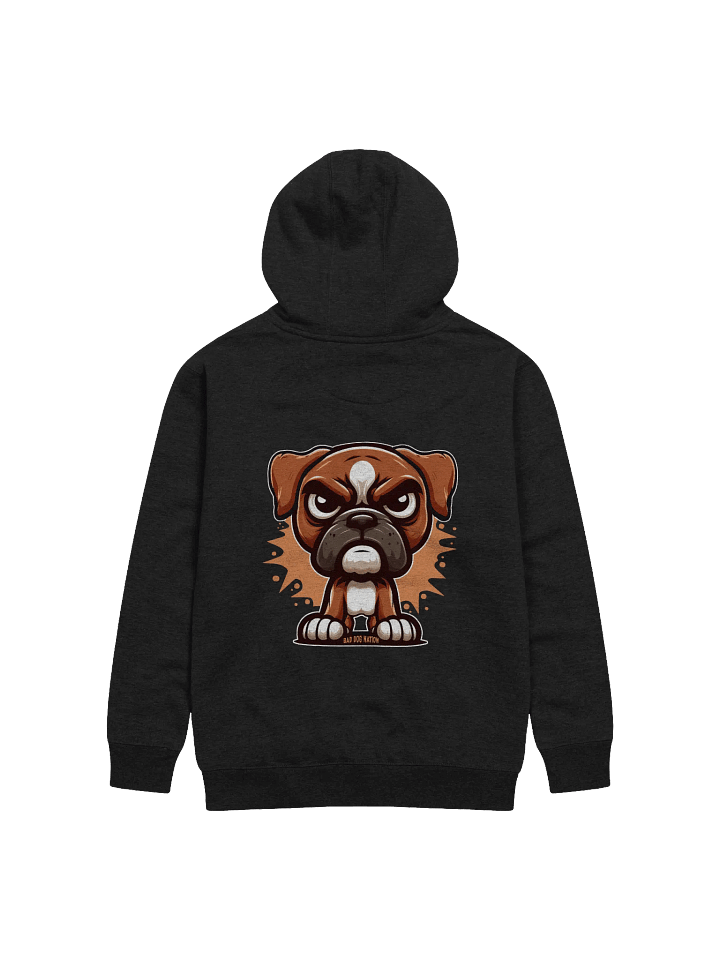 Boxer Angry Pup (Natural Ears) - Premium Adult Unisex Hoodie product image (1)