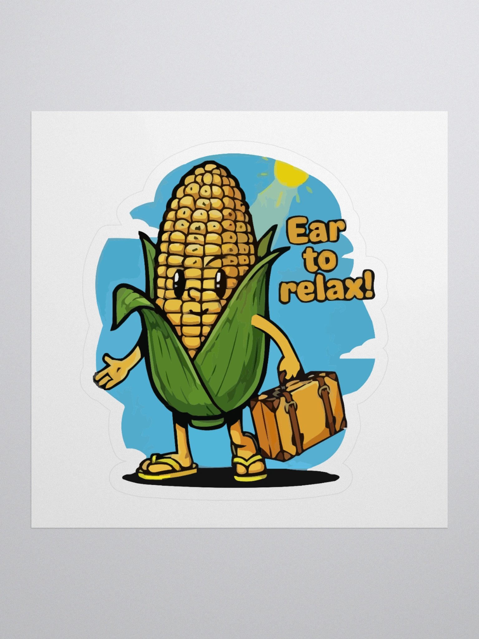 Corny Adventure Kiss Cut Stickers product image (1)