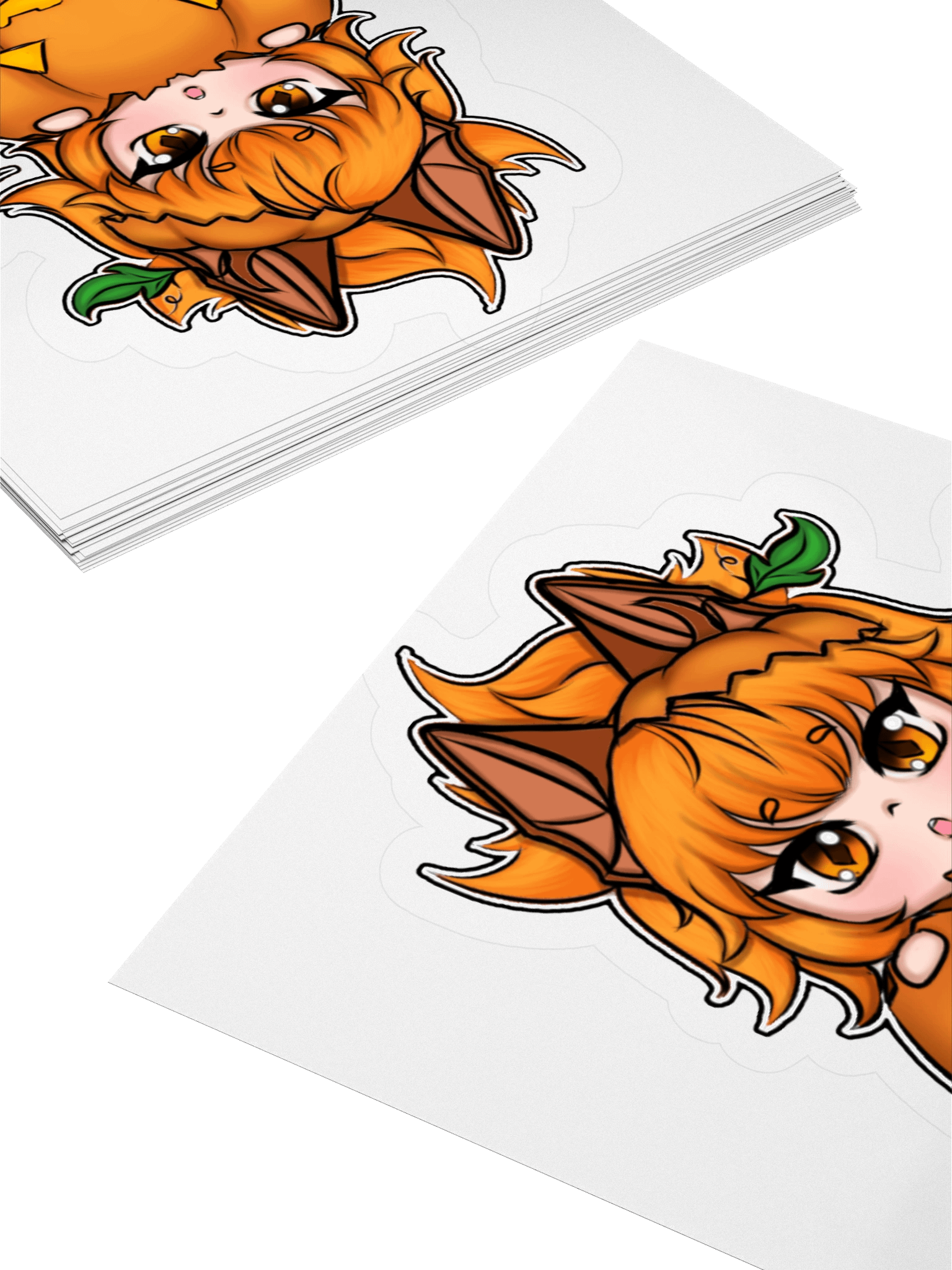 Boo-tiful Pumpkin Kiss Cut Stickers product image (12)