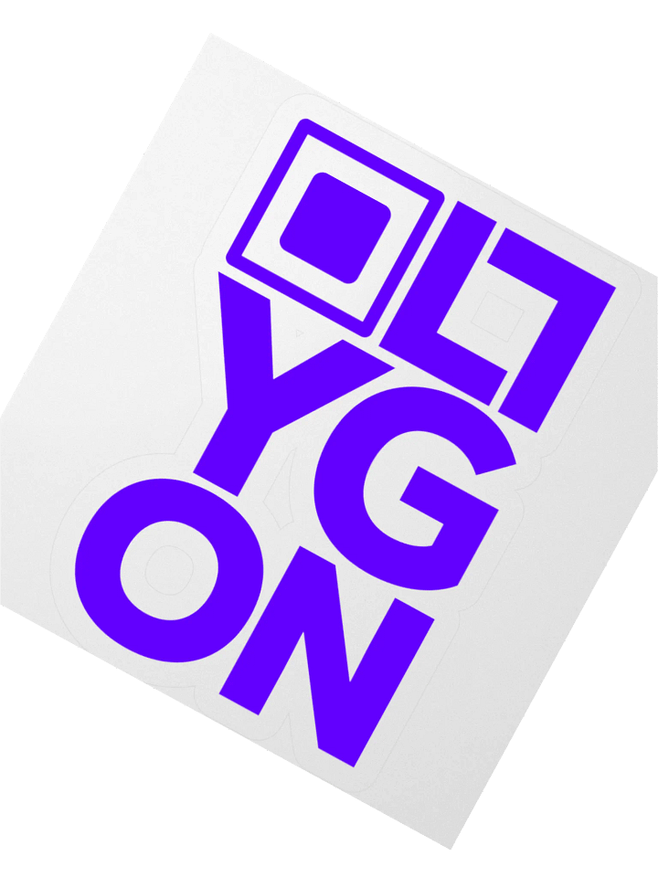 Ollygon Logo (Vertical) - Sticker product image (1)