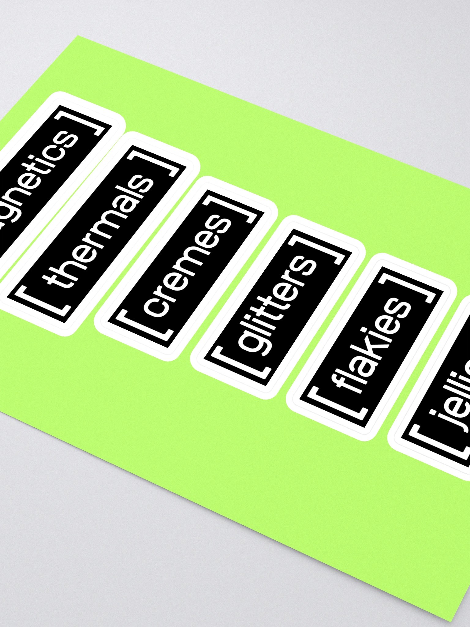 Drawer Labels by finish (black) product image (2)
