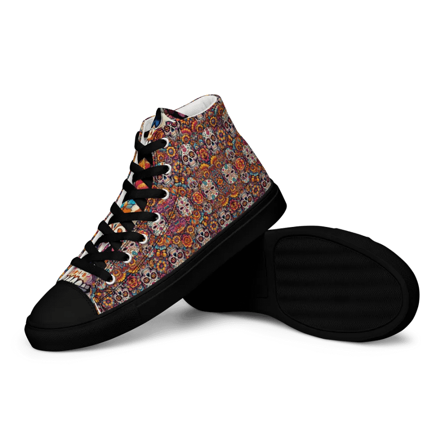 Mexican Skull symphony High Tops product image (12)