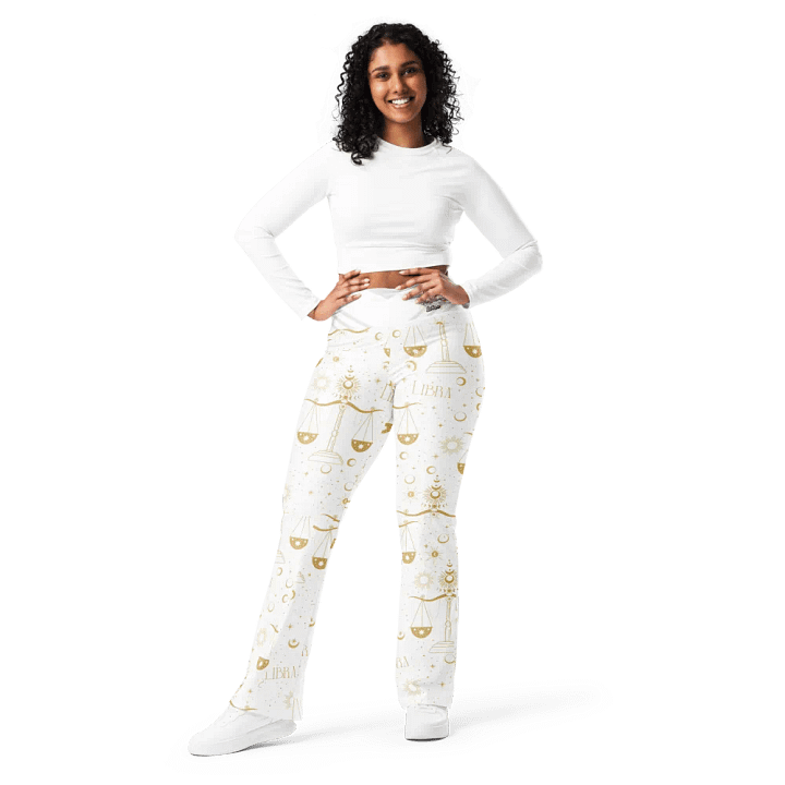 Libra Balance Silhouette Flare Leggings product image (2)