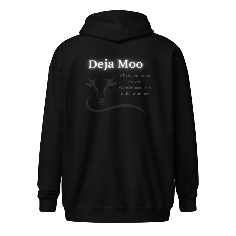 Deja Moo Unisex Zip Hoodie product image (1)