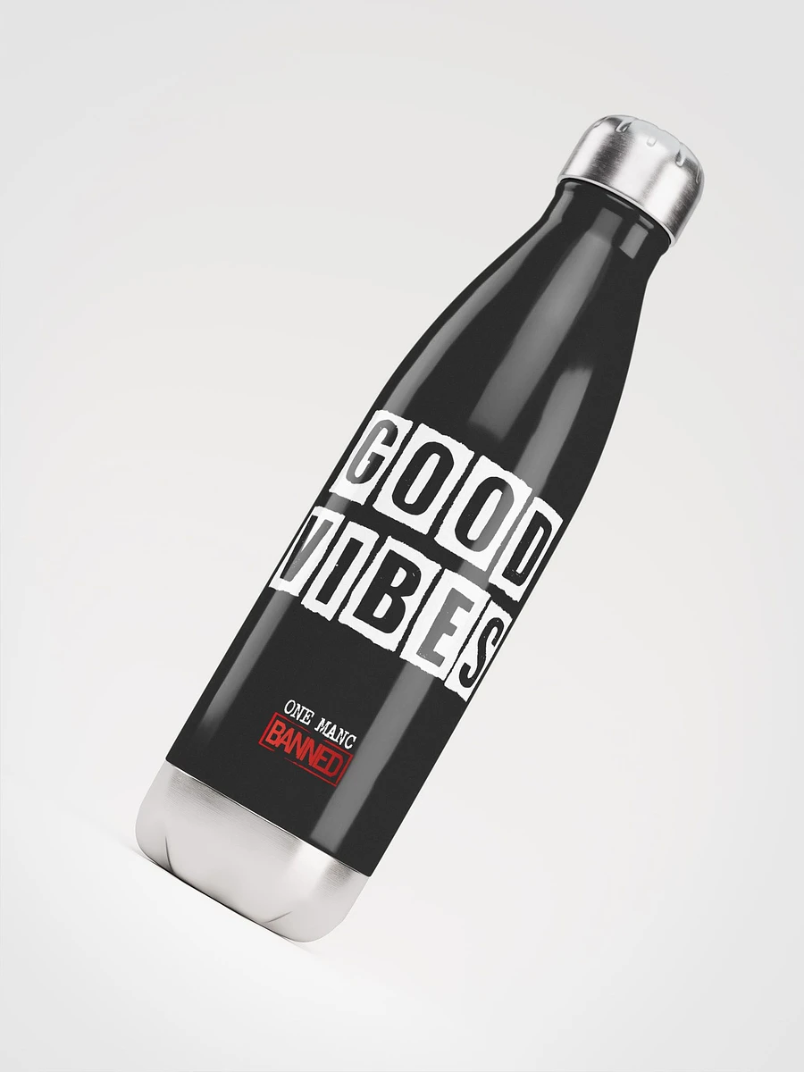Good Vibes Stainless Steel Water Bottle product image (4)