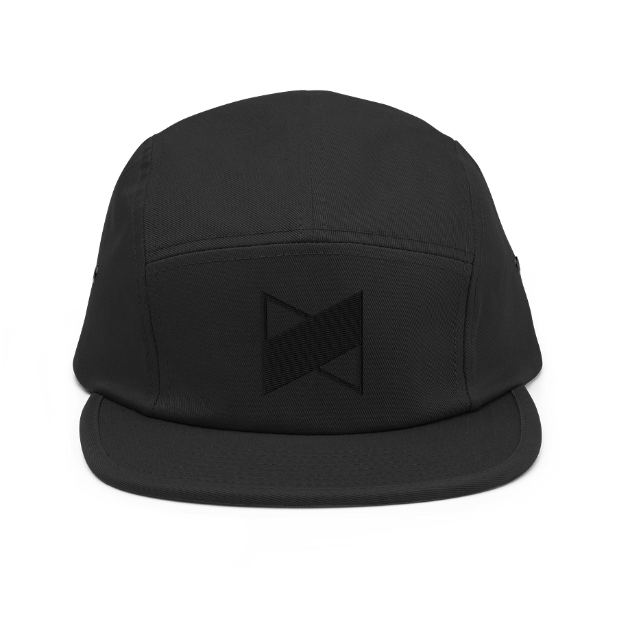 Black Core Logo 5 Panel Hat product image (2)