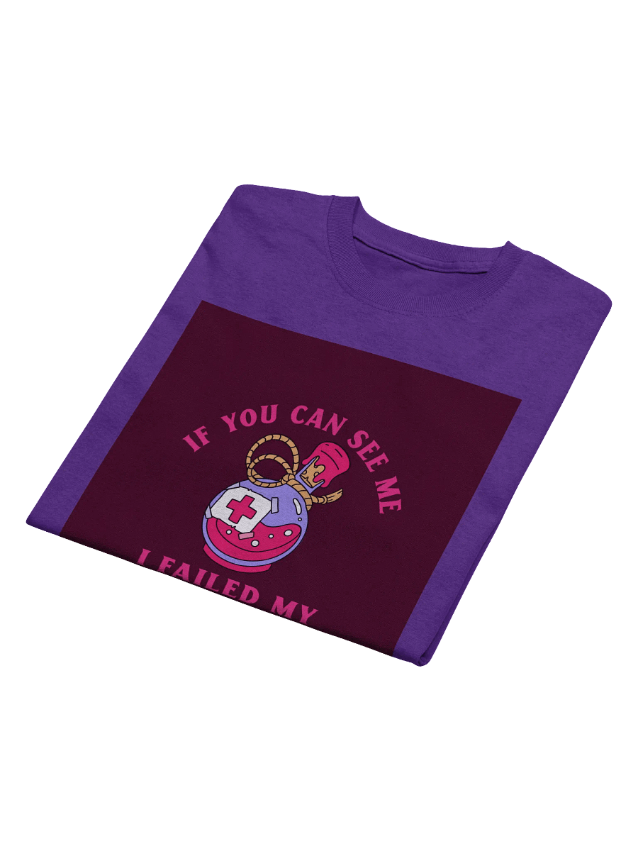 "Failed My Stealth Throw" Gildan Heavyweight T-Shirt - Fun Gaming-Inspired Design product image (4)