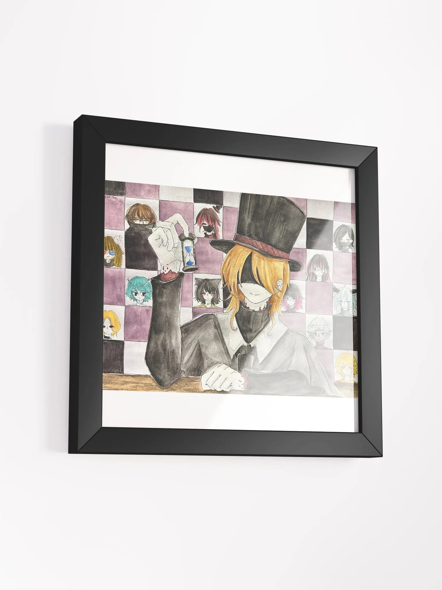 Hourglass - Framed Matte Poster product image (13)