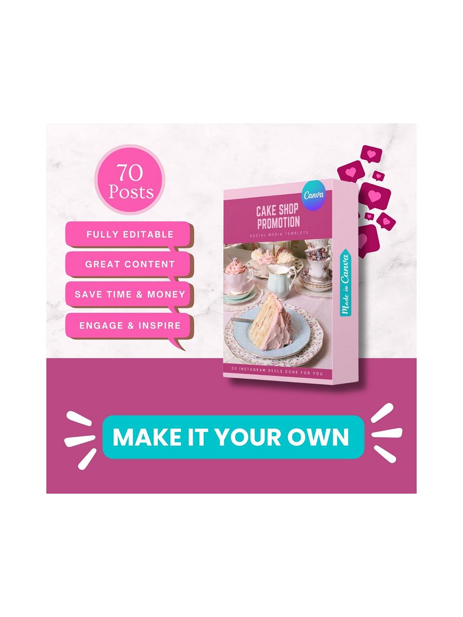 Cake Shop Promotion Templets product image (7)