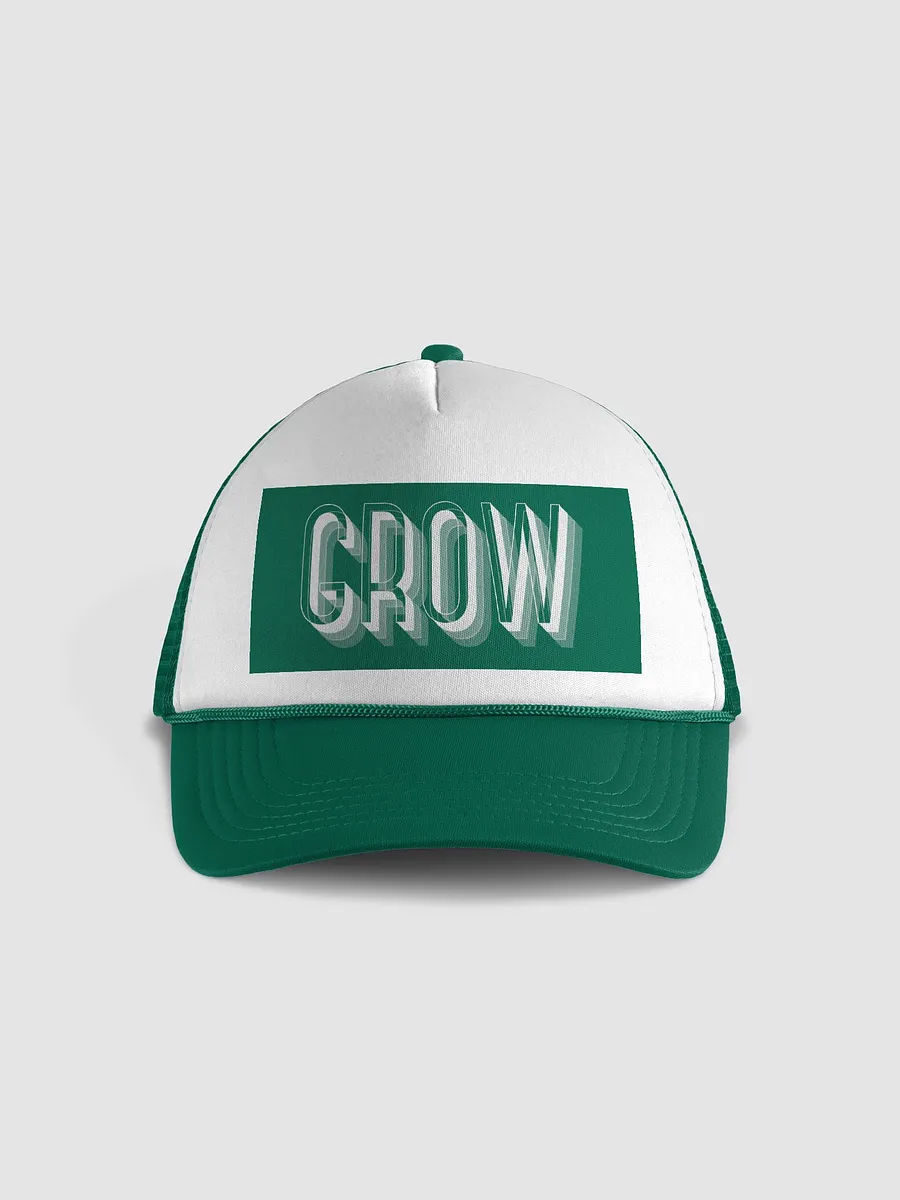 Grow 3D Foam Trucker Hat product image (1)