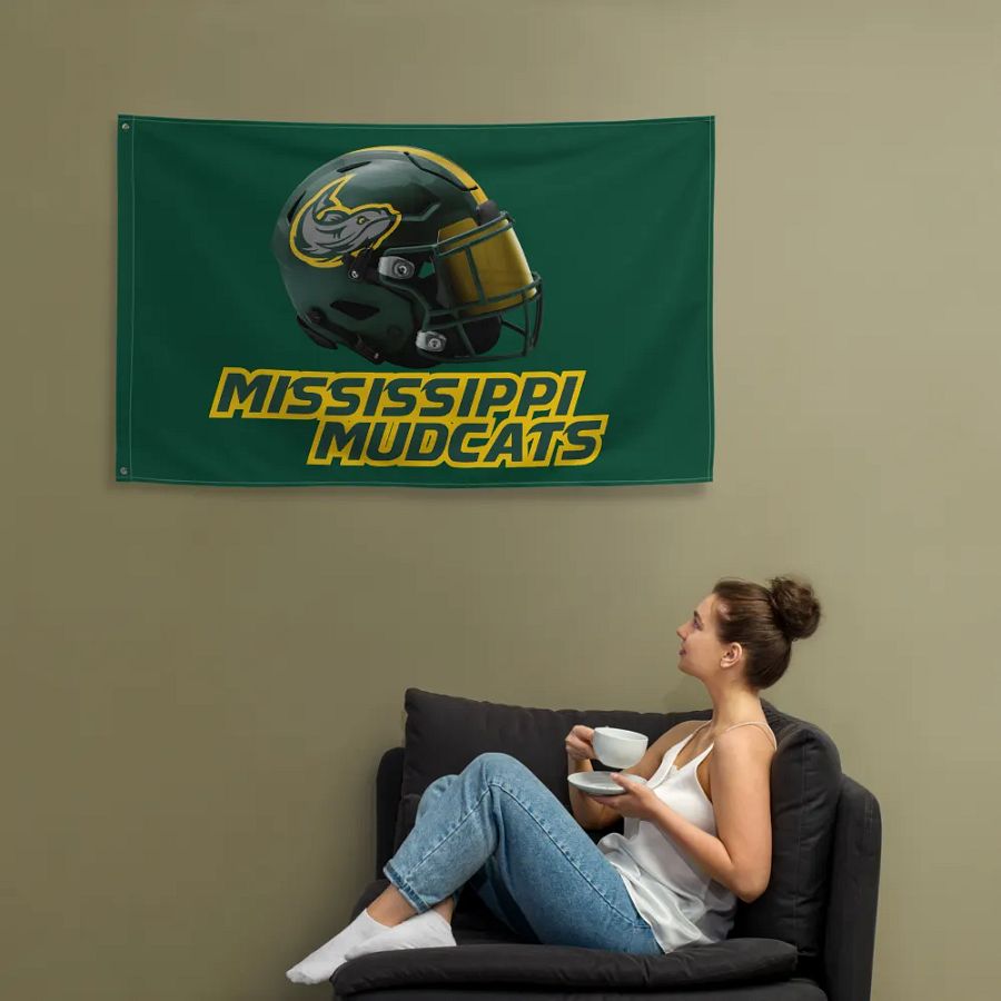 Mississippi Mudcats Team Flag product image (12)