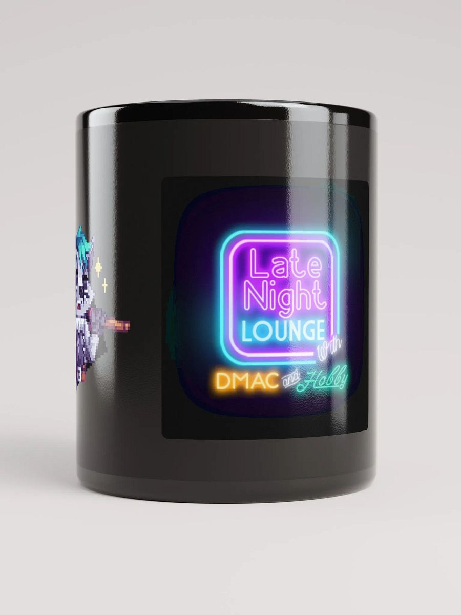 Late Night Lounge Glossy Black Mug product image (9)