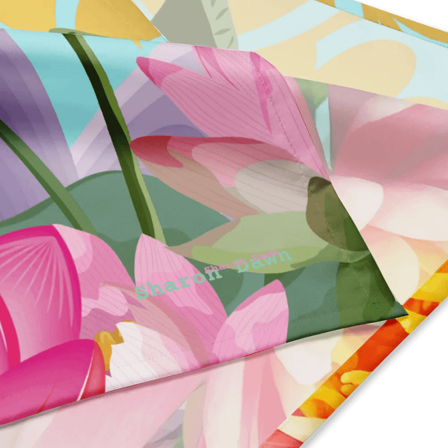 Lotus Pond Bandana product image (4)