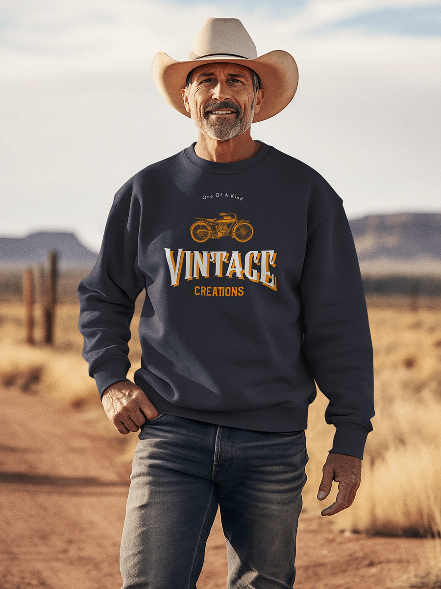 Vintage Creations Motorcycle Sweatshirt product image (45)