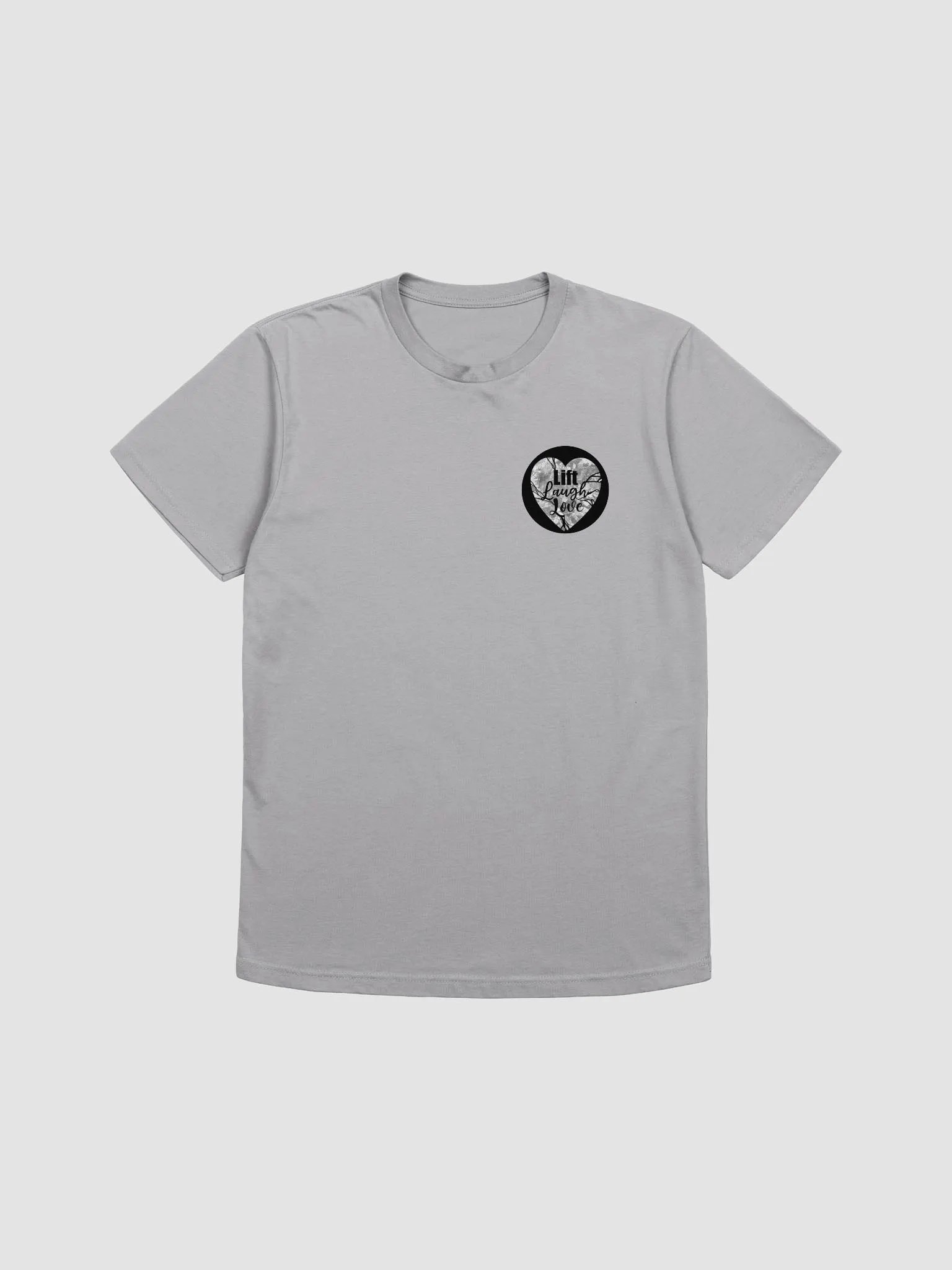 Lift Laugh Love Light Mode Heartbreak Gym Tee product image (1)