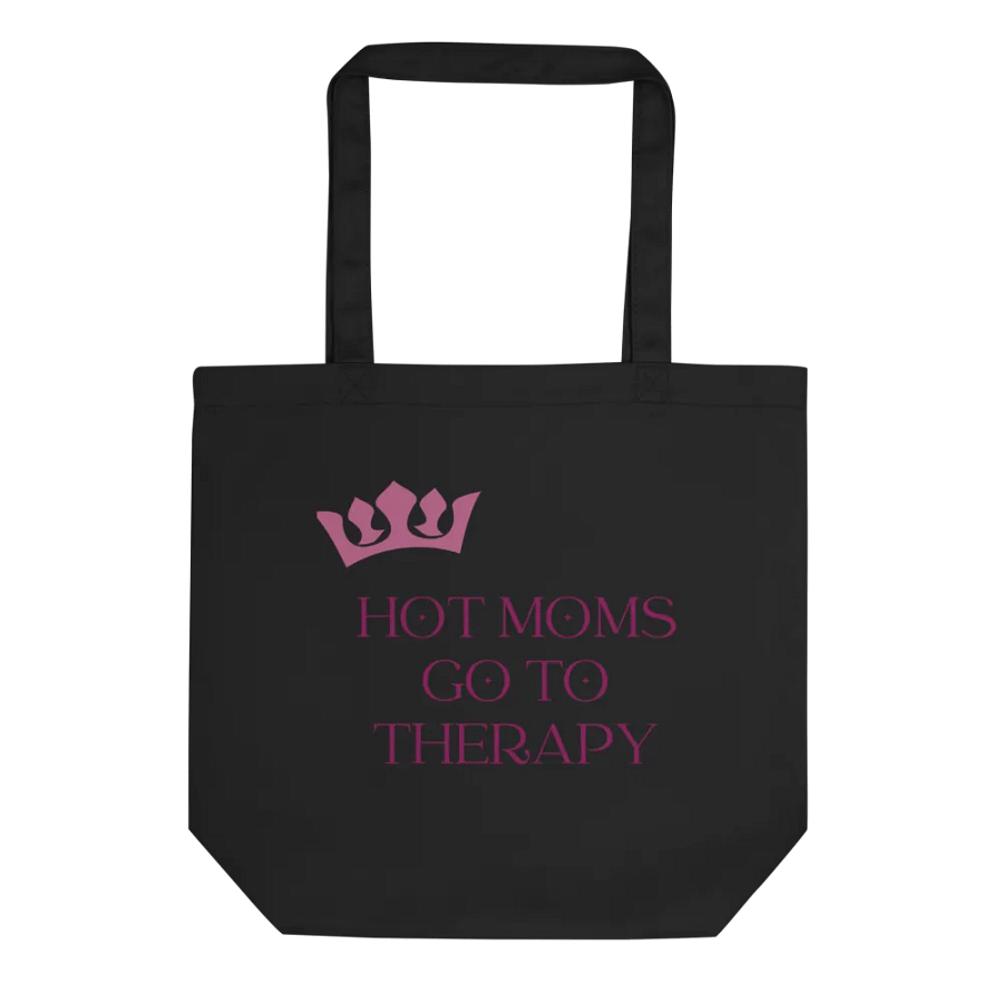 Hot Moms Go To Therapy Tote Bag product image (1)