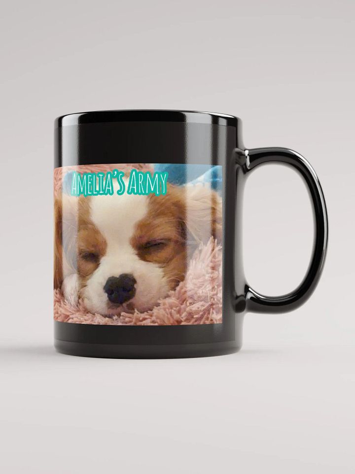 Amelia's Army Black Coffee Mug product image (1)