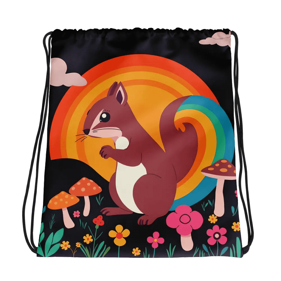 Whimsical Woodland Adventure Drawstring Bag product image (1)