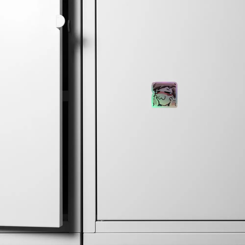 Chaabbz UwU Holographic Emote Sticker product image (6)