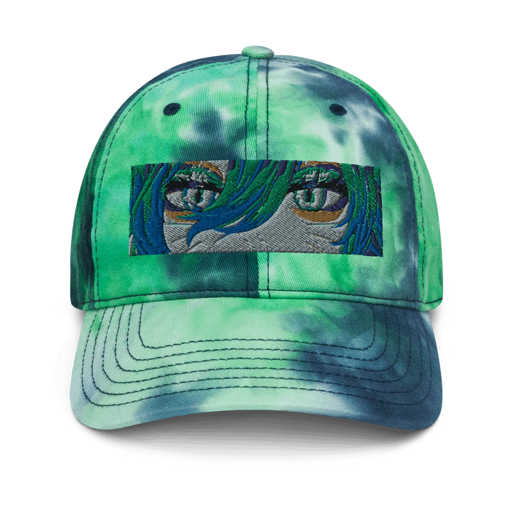 Groovy Eyes Tie-Dye Dad Hat product image (1)