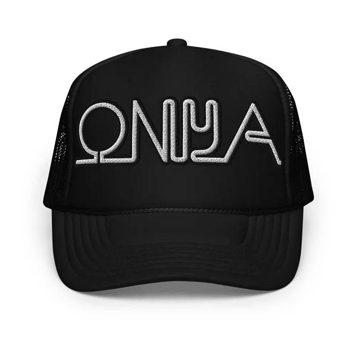ONYA Embroidered Trucker Hat product image (1)